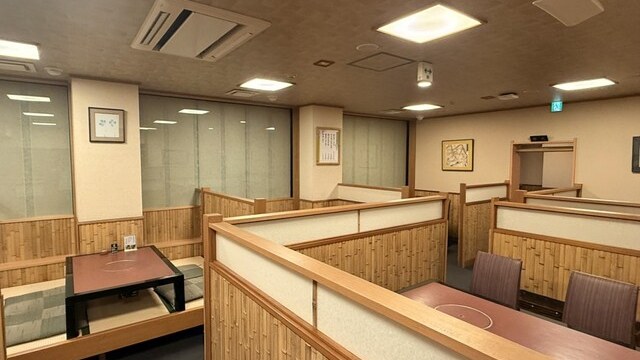 浅草今半 国際通り本店の内観