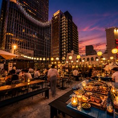 新宿ビアガーデン Blue Lagoonの写真