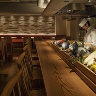 長宗我部 銀座 (和食 接待) 高知のカツオとウツボの写真