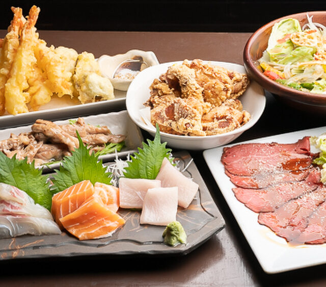 隠れ家ダイニング ルーツの料理（刺身・海鮮）