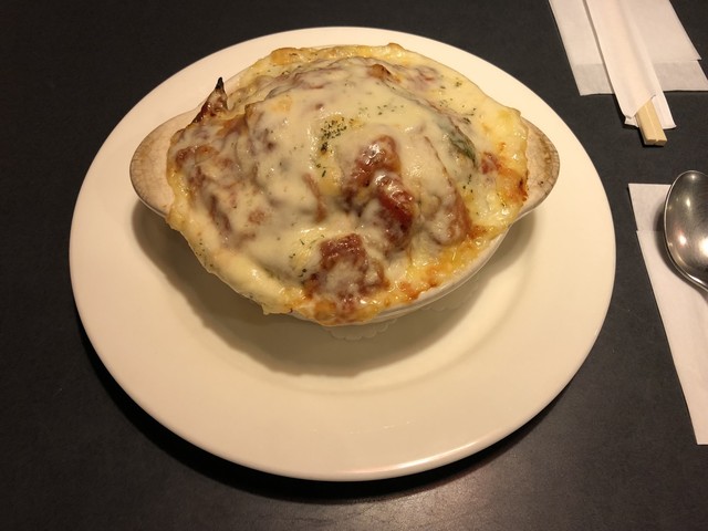 キャビンの料理