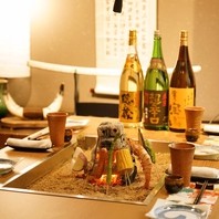 居酒屋 泳ぎイカ×もつ鍋 九州料理 弁慶 岡山駅前店の写真