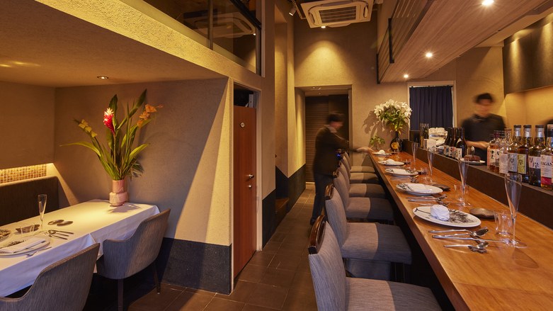 Restaurant Reの内観