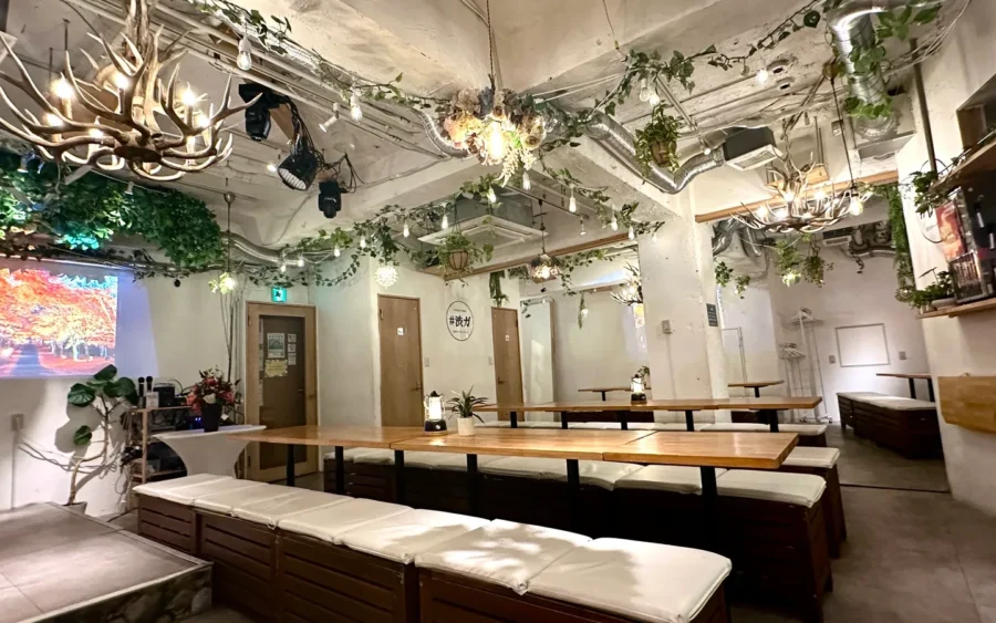 渋谷ガーデンパティオの内観