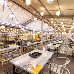 柳橋中央市場ビアガーデンの写真