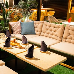 難波ビアガーデン BBQテラス なんば心斎橋店の写真